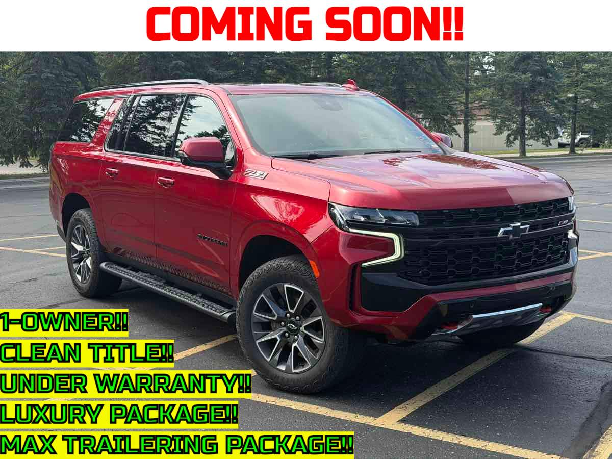 Radiant Red Tintcoat 2023 Chevrolet Suburban SUV / Crossover Four-Wheel Drive Automatic