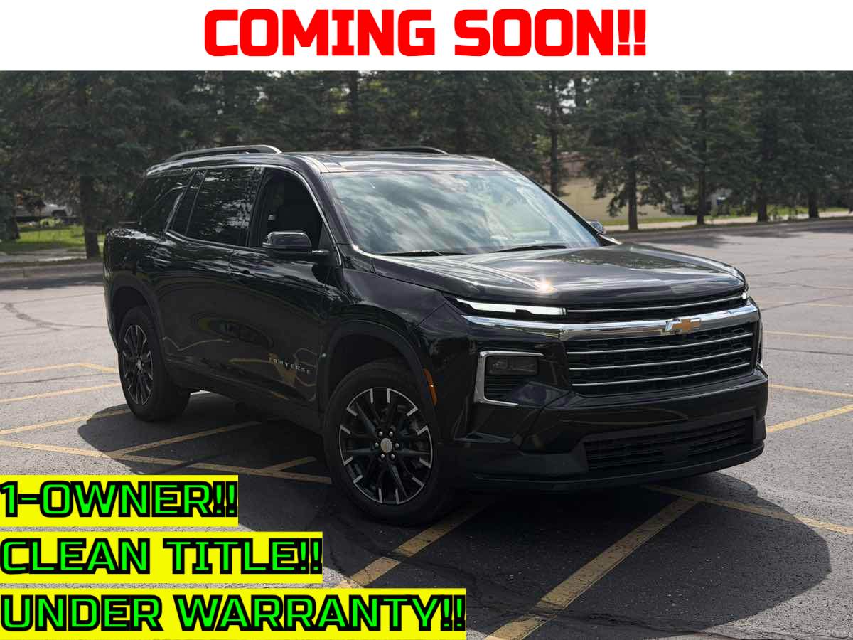 Mosaic Black Metallic 2025 Chevrolet Traverse SUV / Crossover Front-Wheel Drive Automatic