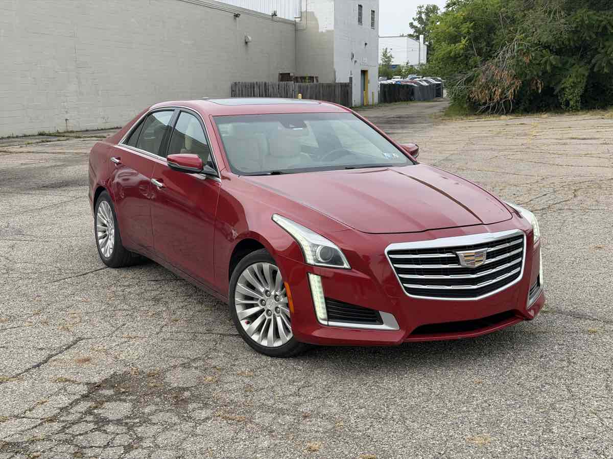 Red Obsession Tintcoat 2019 Cadillac CTS Sedan All-Wheel Drive Automatic
