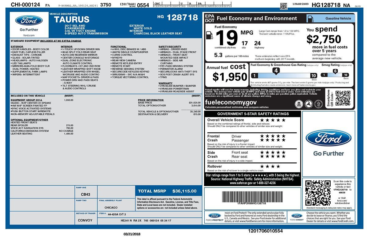 Photo 3 of this Ford Taurus