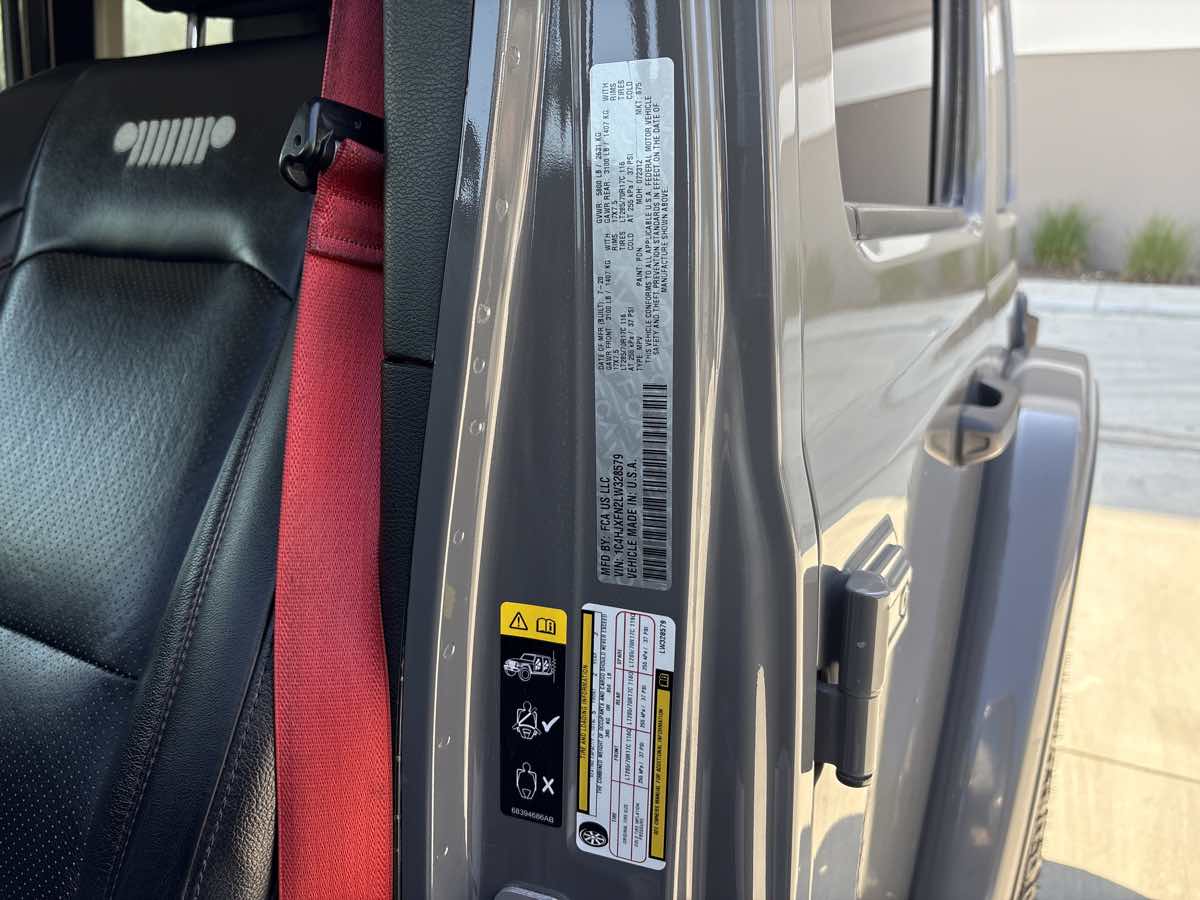2020 Jeep Wrangler Unlimited Recon photo 24