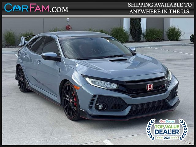 Sonic Gray Pearl 2019 Honda Civic Type R Touring FWD Hatchback Front-Wheel Drive Manual