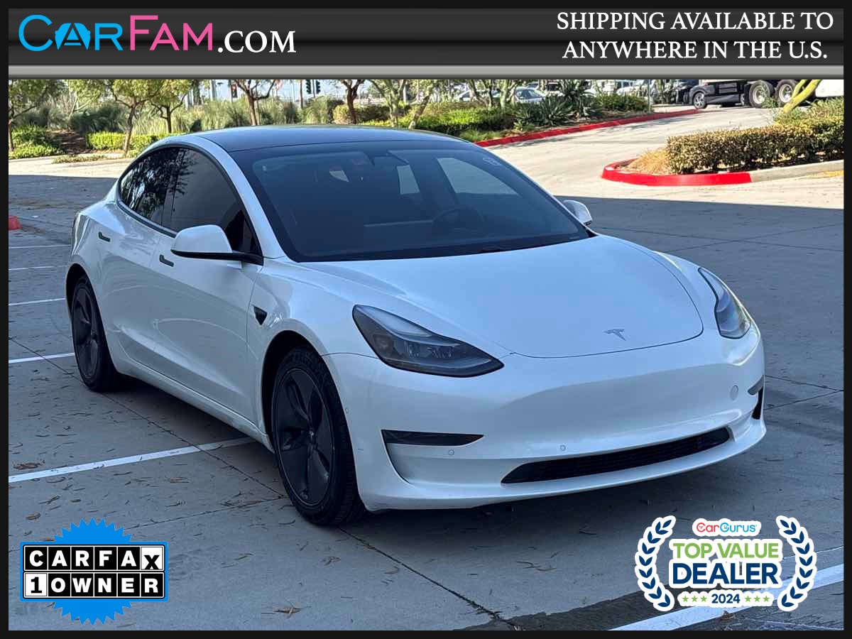 2021 Tesla Model 3 Standard Range Plus