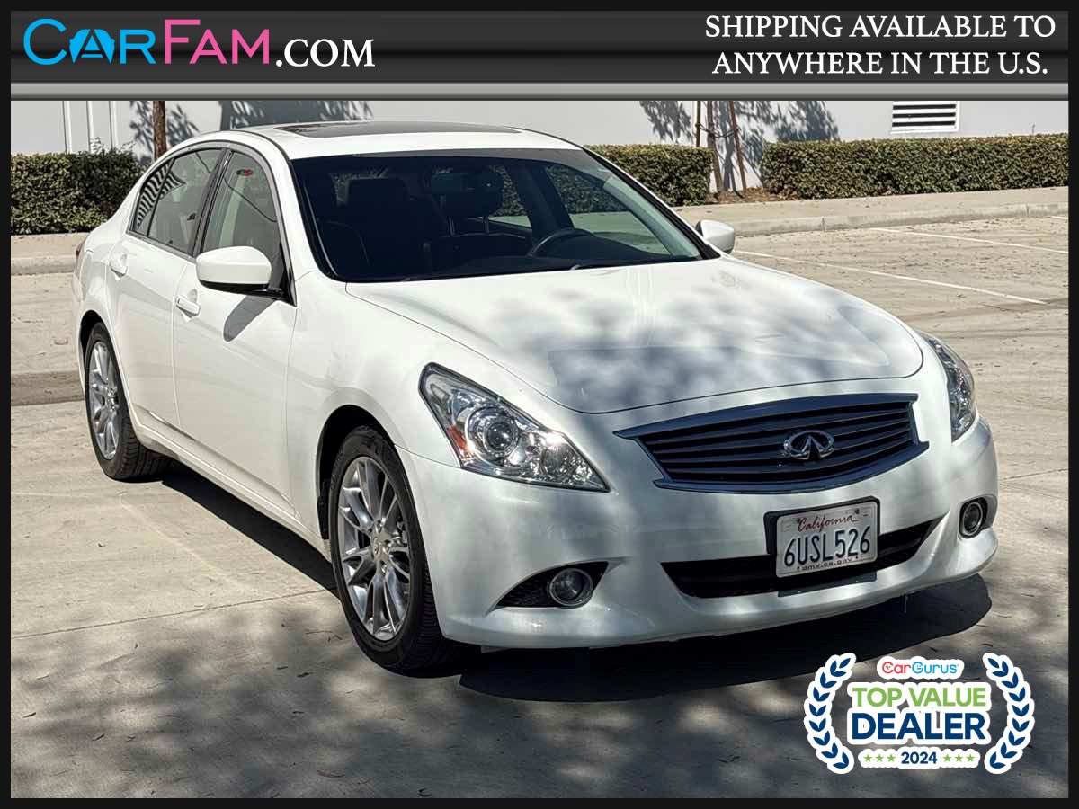 2012 INFINITI G37 Sedan Journey