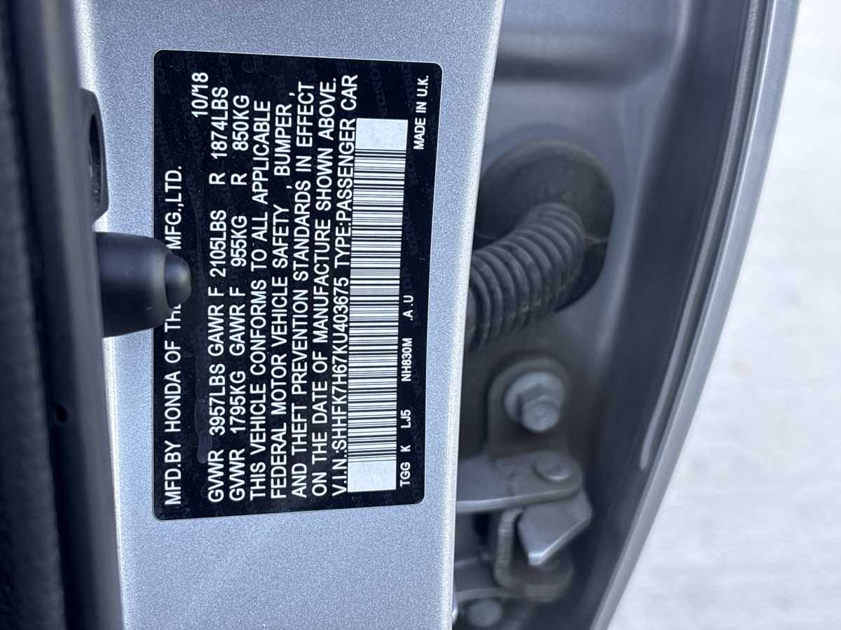 Photo 25 of this Honda Civic Hatchback