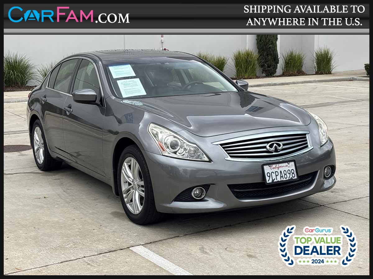2013 INFINITI G37 Sedan