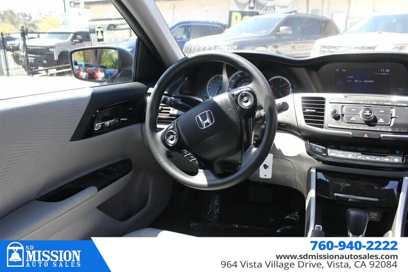 Sold 2016 Honda Accord Sedan LX in Vista