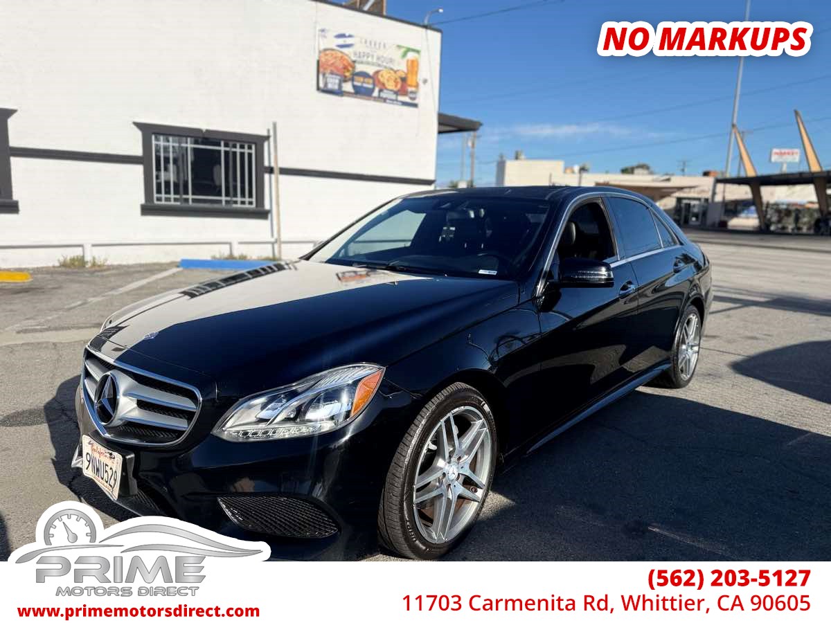 2016 Mercedes-Benz E 350 Sport Sedan