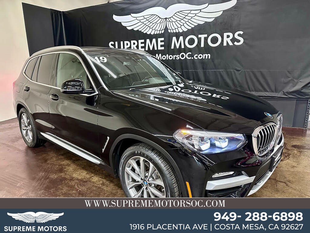 2019 BMW X3 sDrive30i