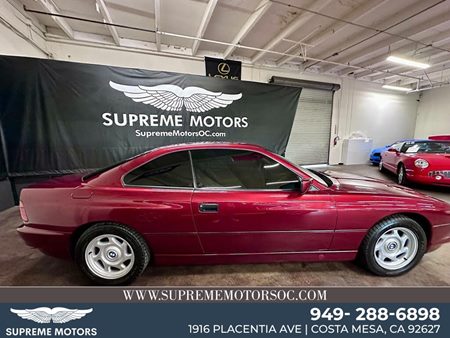 Sold 1991 BMW 8 Series 850i