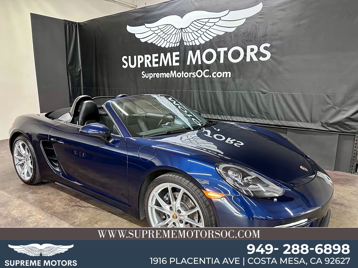 2019 Porsche 718 Boxster 