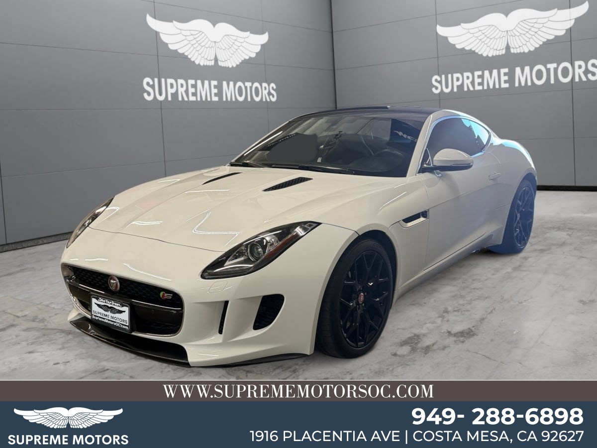 2016 Jaguar F-TYPE S