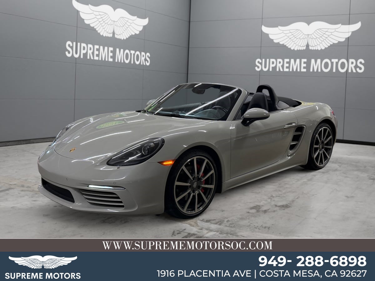 2021 Porsche 718 Boxster S
