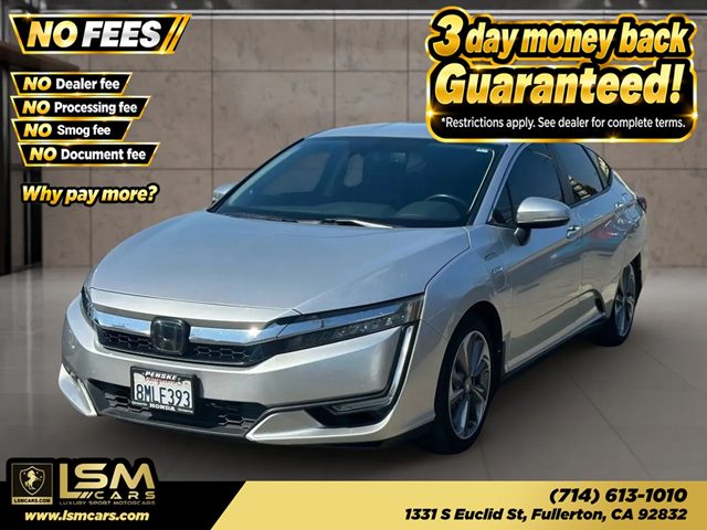 Solar Silver Metallic 2019 Honda Clarity Hybrid Plug-In Sedan Front-Wheel Drive Automatic