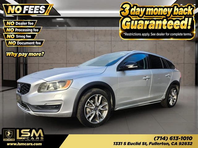 Bright Silver Metallic 2016 Volvo V60 Wagon All-Wheel Drive Automatic