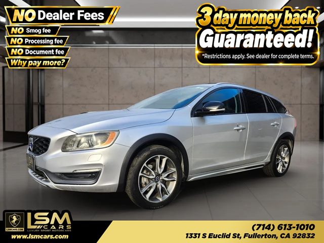 Bright Silver Metallic 2016 Volvo V60 Wagon All-Wheel Drive Automatic