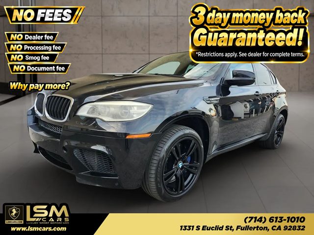 Black 2014 BMW X6 M SUV / Crossover All-Wheel Drive Automatic