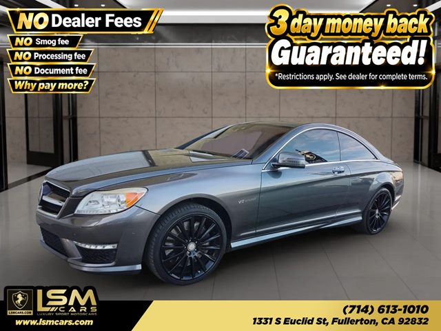 Gray 2012 Mercedes-Benz CL-Class Coupe Rear-Wheel Drive Automatic