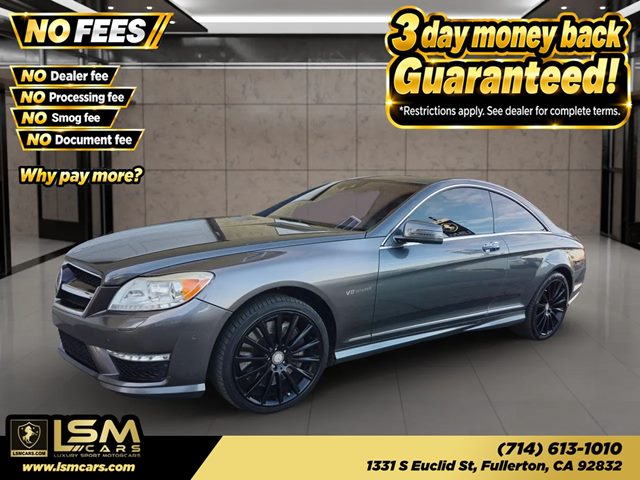 Gray 2012 Mercedes-Benz CL-Class Coupe Rear-Wheel Drive Automatic