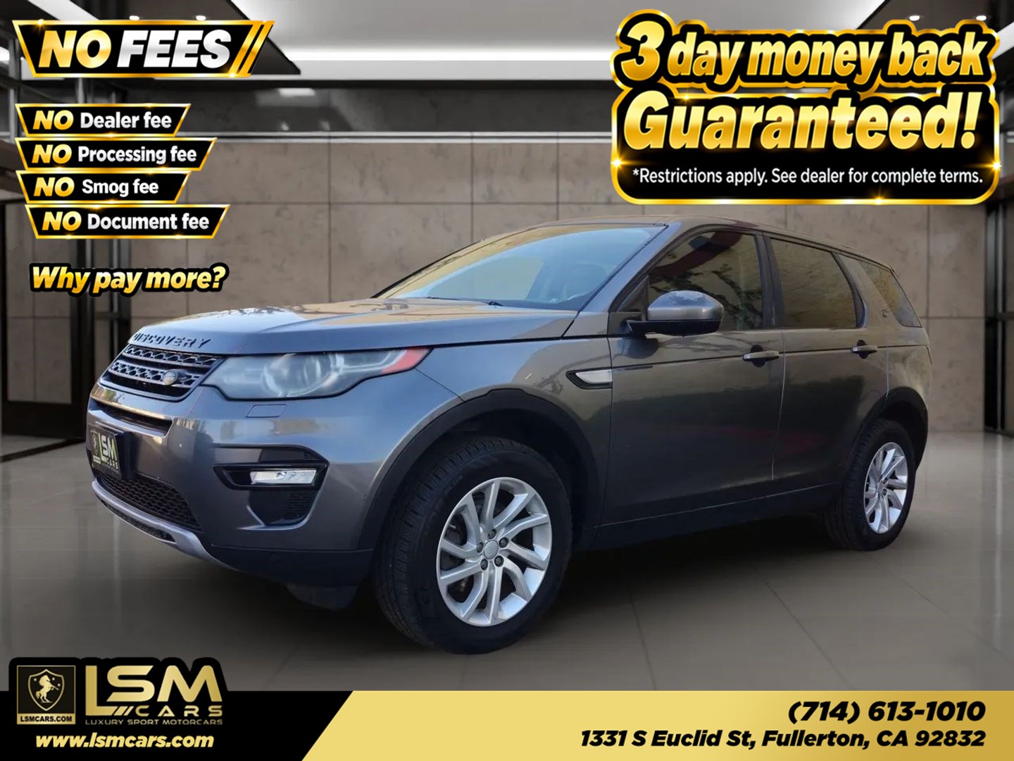  2016 Land Rover Discovery Sport SUV / Crossover All-Wheel Drive Automatic