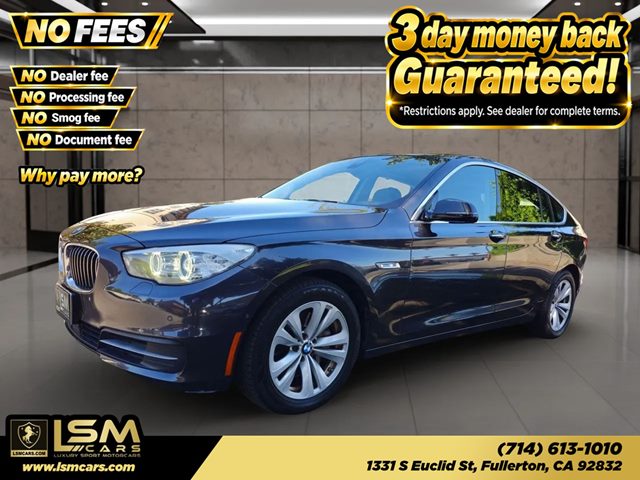 Gray 2014 BMW 5 Series Gran Turismo Wagon Rear-Wheel Drive Automatic