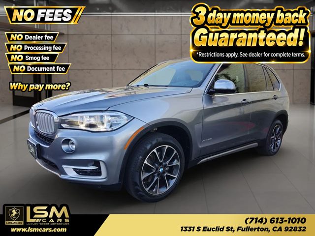Space Gray Metallic 2017 BMW X5 SUV / Crossover All-Wheel Drive Automatic