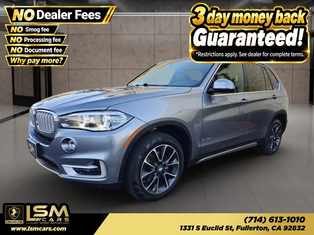 Space Gray Metallic 2017 BMW X5 SUV / Crossover All-Wheel Drive Automatic