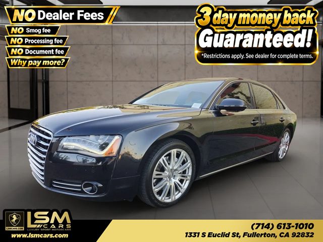 2013 Audi A8 Sedan All-Wheel Drive Automatic