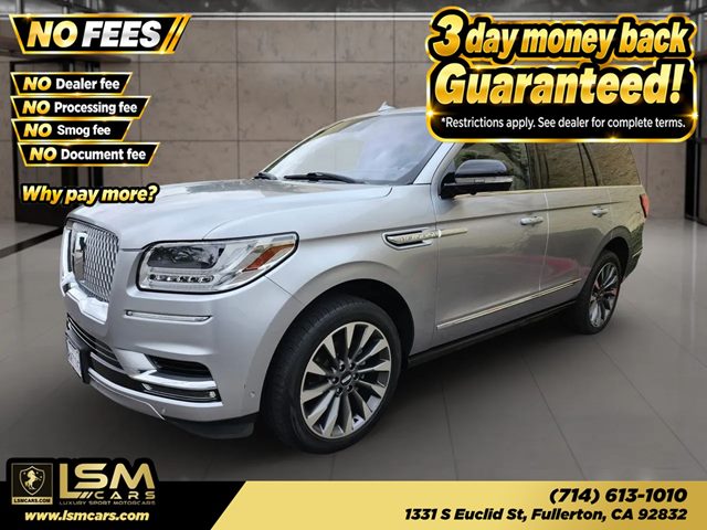 Silver 2020 Lincoln Navigator SUV / Crossover 4X2 Automatic