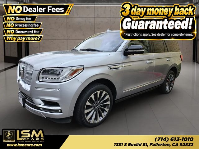 Silver 2020 Lincoln Navigator SUV / Crossover 4X2 Automatic