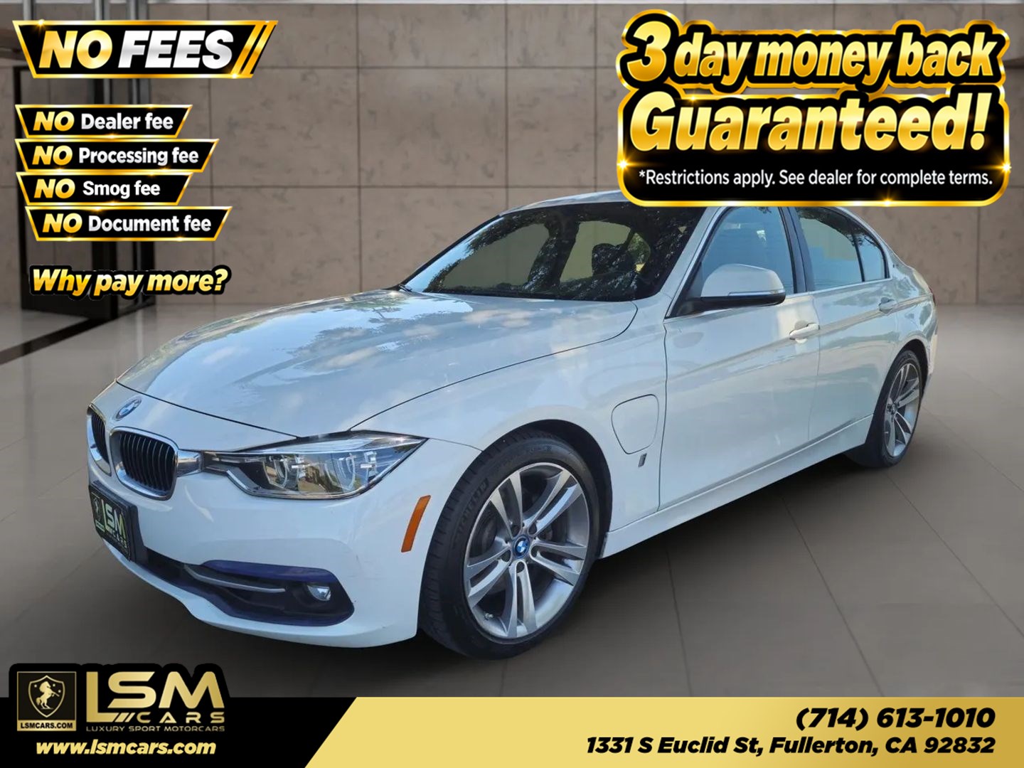 2018 BMW 3 Series 330e iPerformance