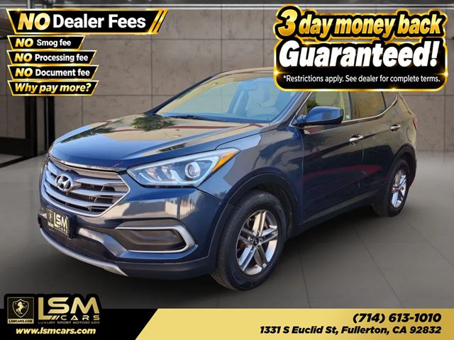 Marlin Blue 2018 Hyundai Santa Fe Sport SUV / Crossover All-Wheel Drive Automatic