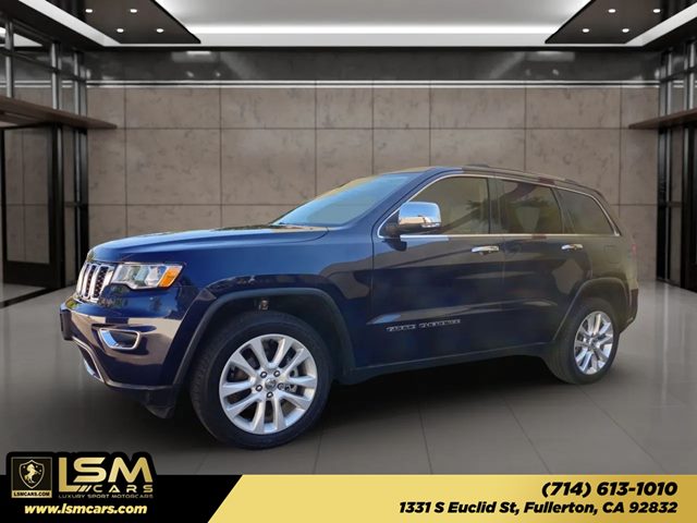Blue 2017 Jeep Grand Cherokee SUV / Crossover 4X2 8-Speed Automatic