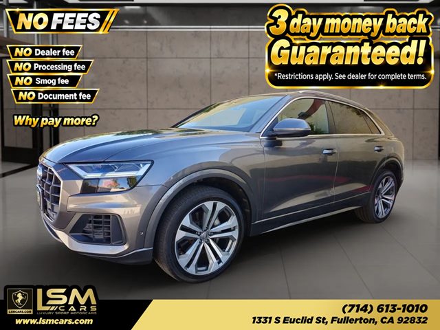 Gray 2019 Audi Q8 SUV / Crossover All-Wheel Drive Automatic