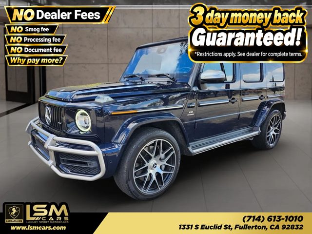 Blue 2020 Mercedes-Benz G-Class SUV / Crossover All-Wheel Drive Automatic