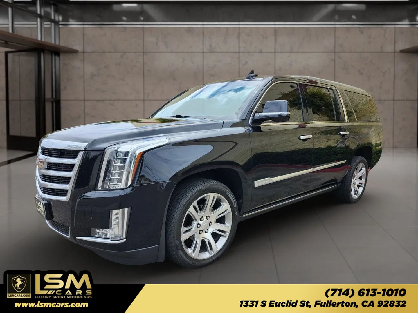Black Raven 2016 Cadillac Escalade ESV SUV / Crossover Four-Wheel Drive Automatic
