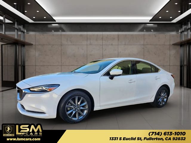 Snowflake White Pearl Mica 2018 Mazda MAZDA6 Sedan Front-Wheel Drive Automatic