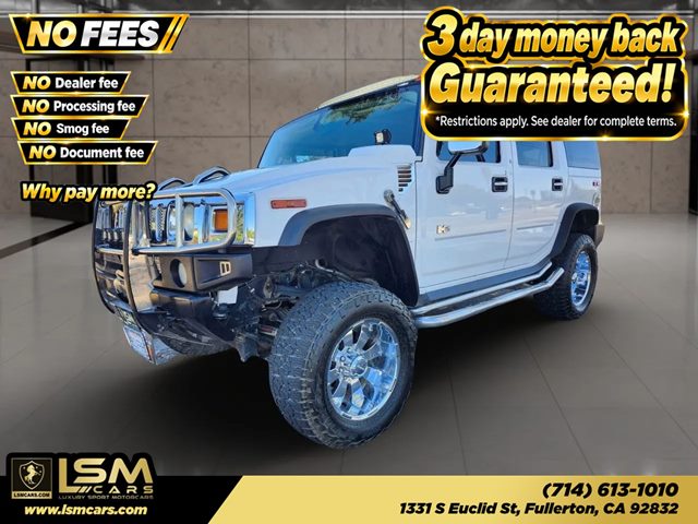 White 2003 Hummer H2 SUV / Crossover Four-Wheel Drive Automatic