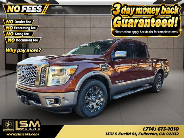 Red (Forged Copper) 2017 Nissan Titan Pickup Truck 4X2 Automatic