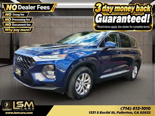 Blue (Stormy Sea) 2019 Hyundai Santa Fe SUV / Crossover All-Wheel Drive Automatic