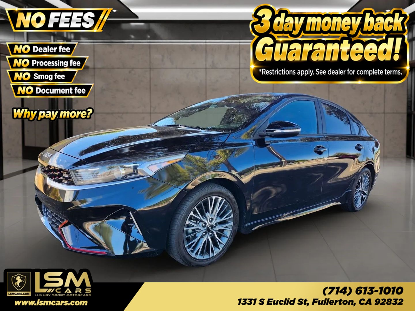  2023 Kia Forte GT-Line FWD   
