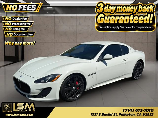 2014 Maserati GranTurismo Coupe Rear-Wheel Drive