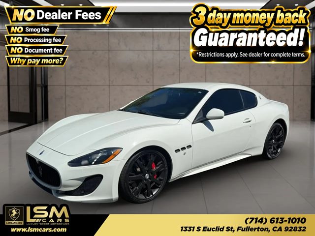 2014 Maserati GranTurismo Coupe Rear-Wheel Drive