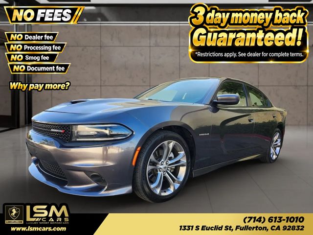 Gray (Granite Pearlcoat) 2021 Dodge Charger Sedan Rear-Wheel Drive Automatic