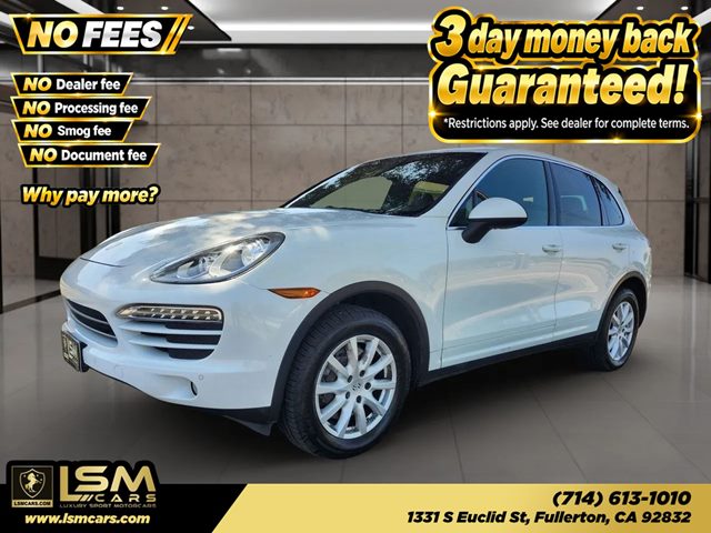 White 2014 Porsche Cayenne SUV / Crossover All-Wheel Drive Automatic