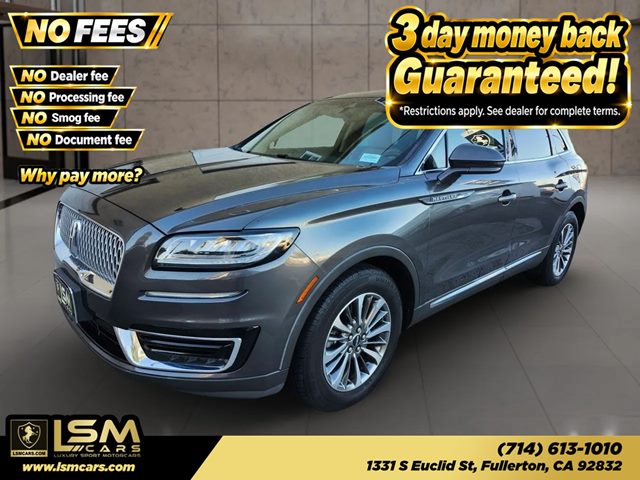 Magnetic Gray Metallic 2019 Lincoln Nautilus SUV / Crossover Front-Wheel Drive Automatic