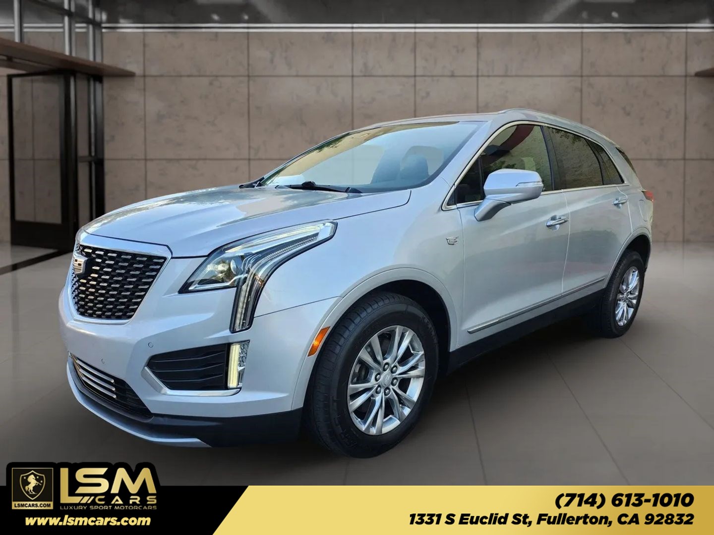 Radiant Silver Metallic 2020 Cadillac XT5 SUV / Crossover Front-Wheel Drive Automatic