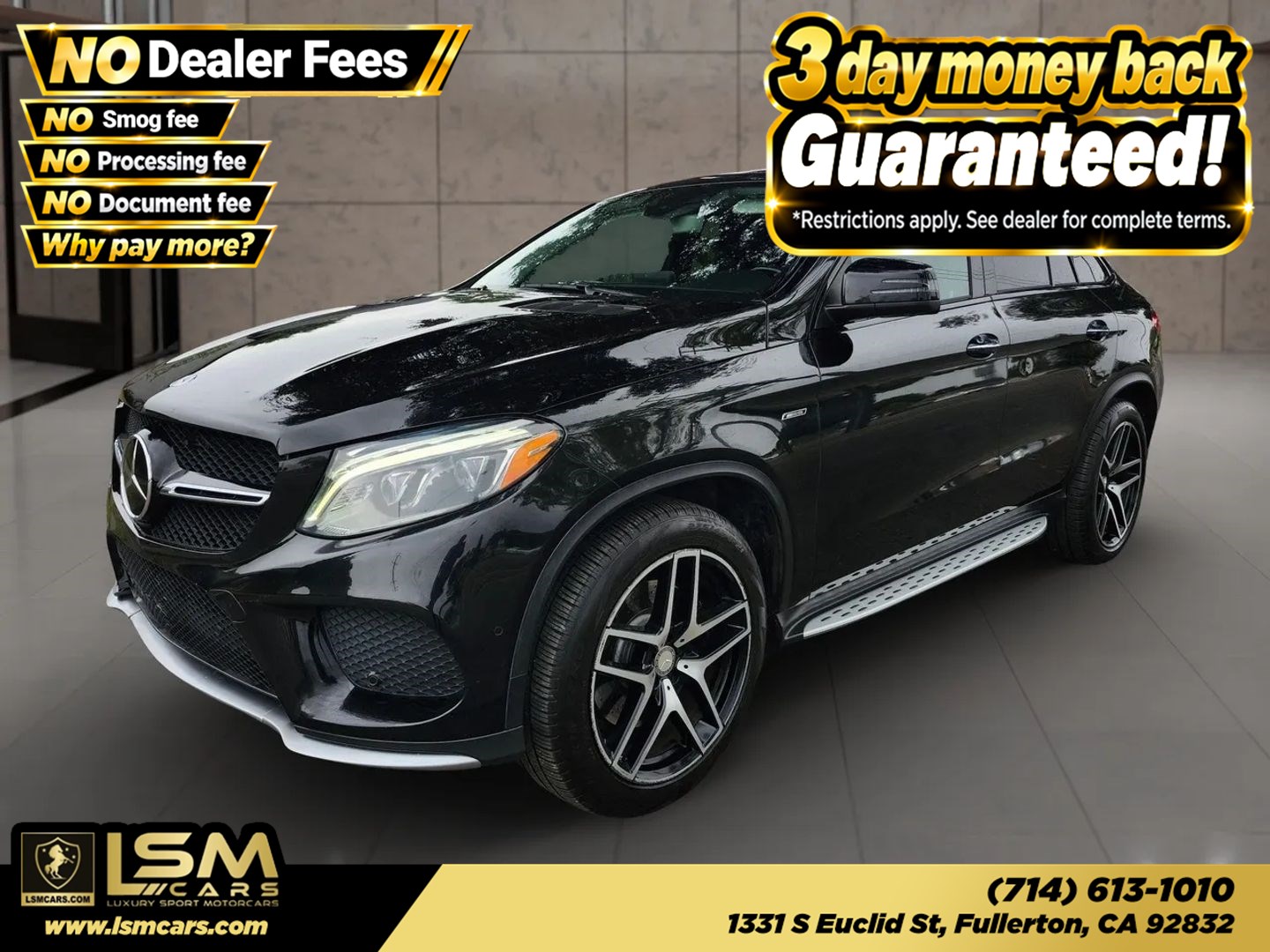 2016 Mercedes-Benz GLE 450 AMG 4MATIC Coupe