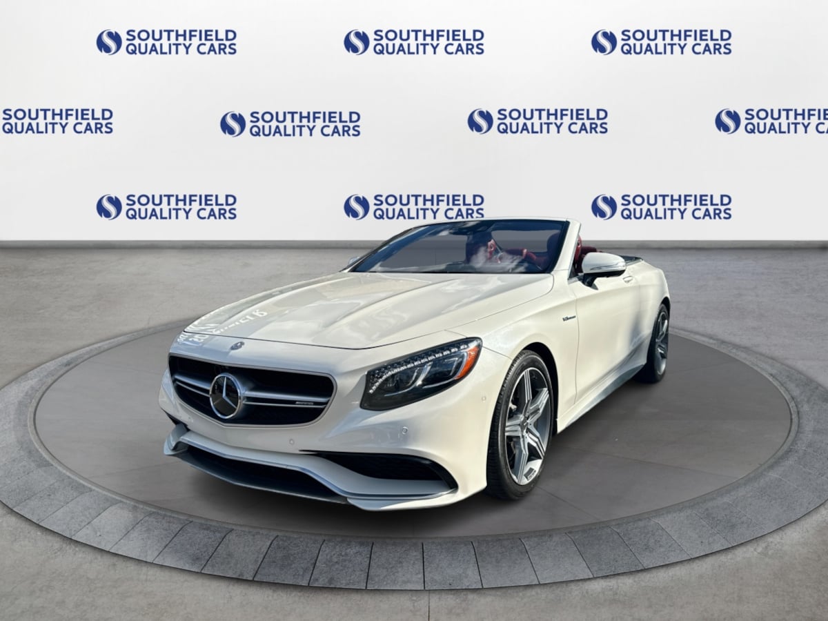 2017 Mercedes-Benz AMG S 63 4MATIC Cabriolet