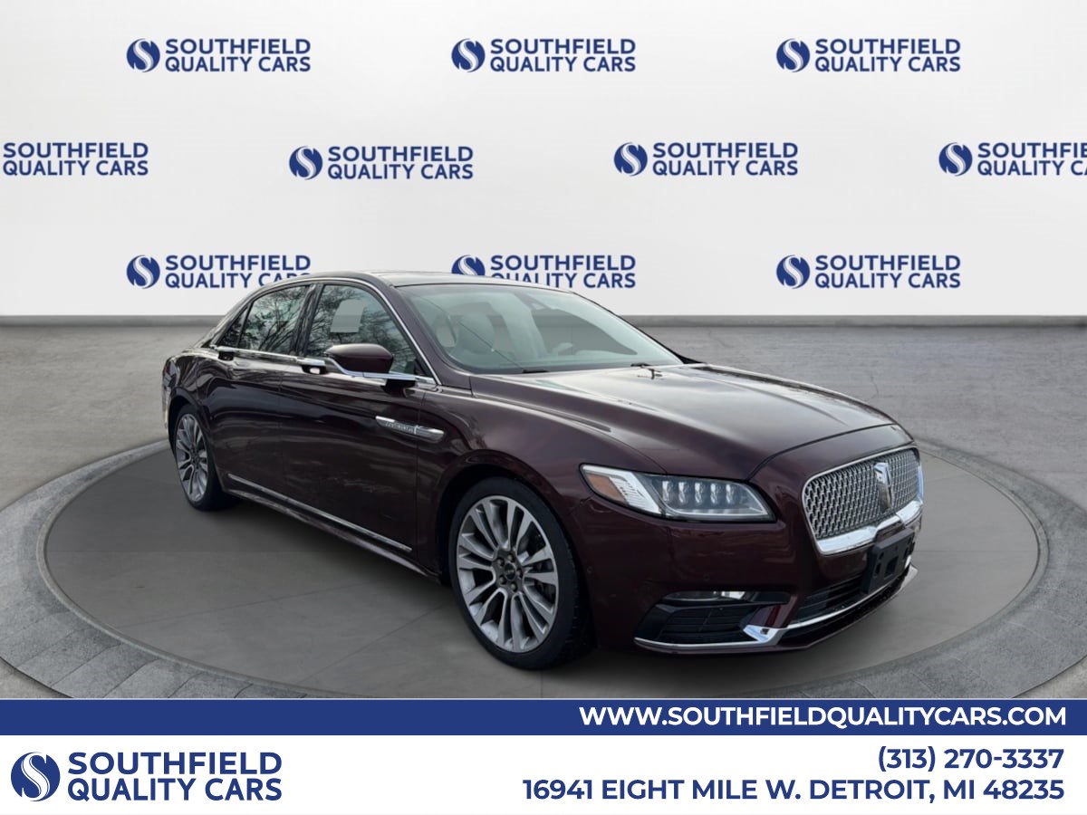 Sold 2017 Lincoln Continental Reserve in Detroit